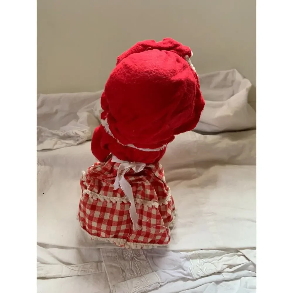 Musical Mrs Claus Windup Kitschy Figures Moving Christmas Holiday 9" Works Vtg - Picture 4 of 8